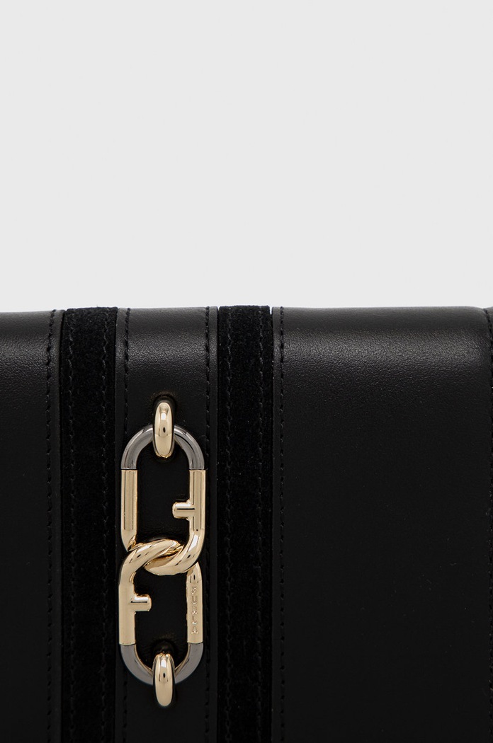 Furla Portfel skórzany Sirena czarny WP00135.AX0790.O6000