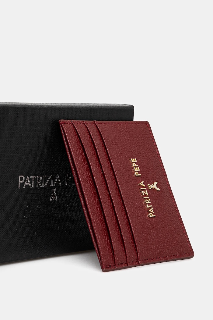 Dodaci Kožni etui za kartice Patrizia Pepe CQ7001.L001 crvena