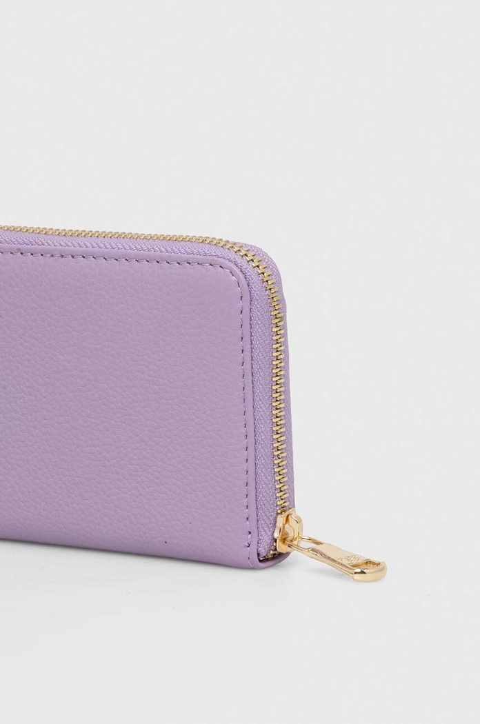 Кожен портфейл Patrizia Pepe CQ8512.L001 виолетов AA00