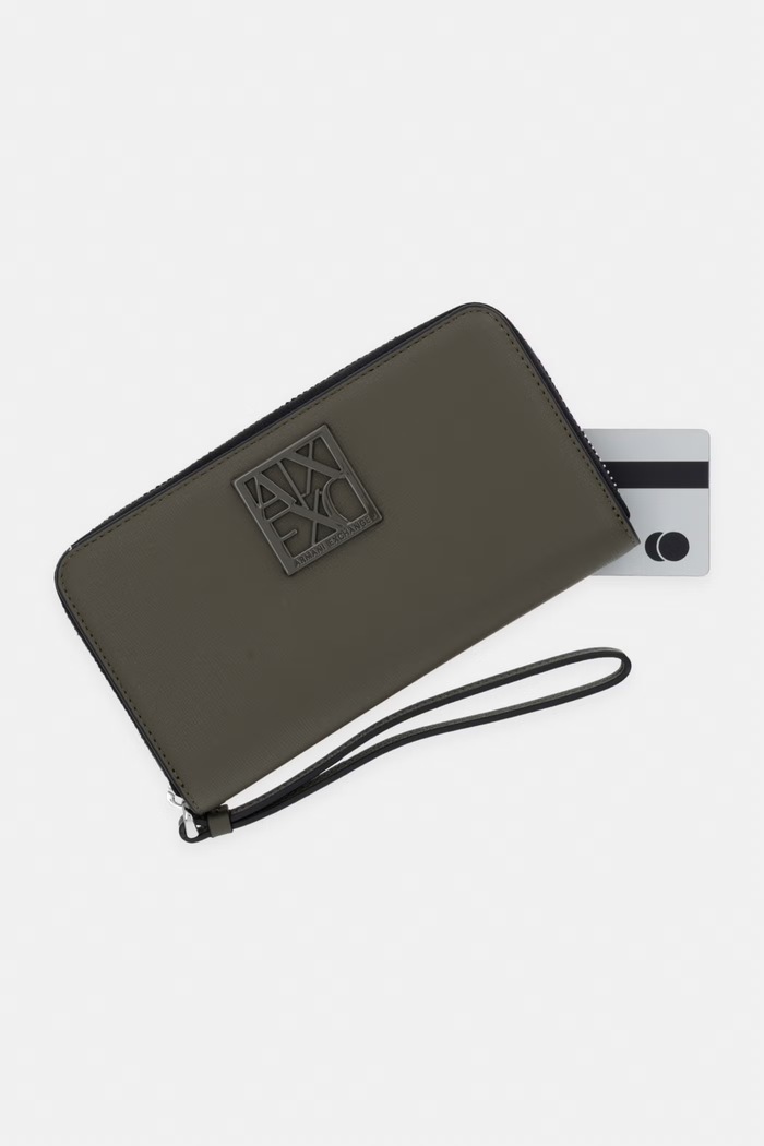 Peňaženka Armani Exchange zelená 948486.0A874