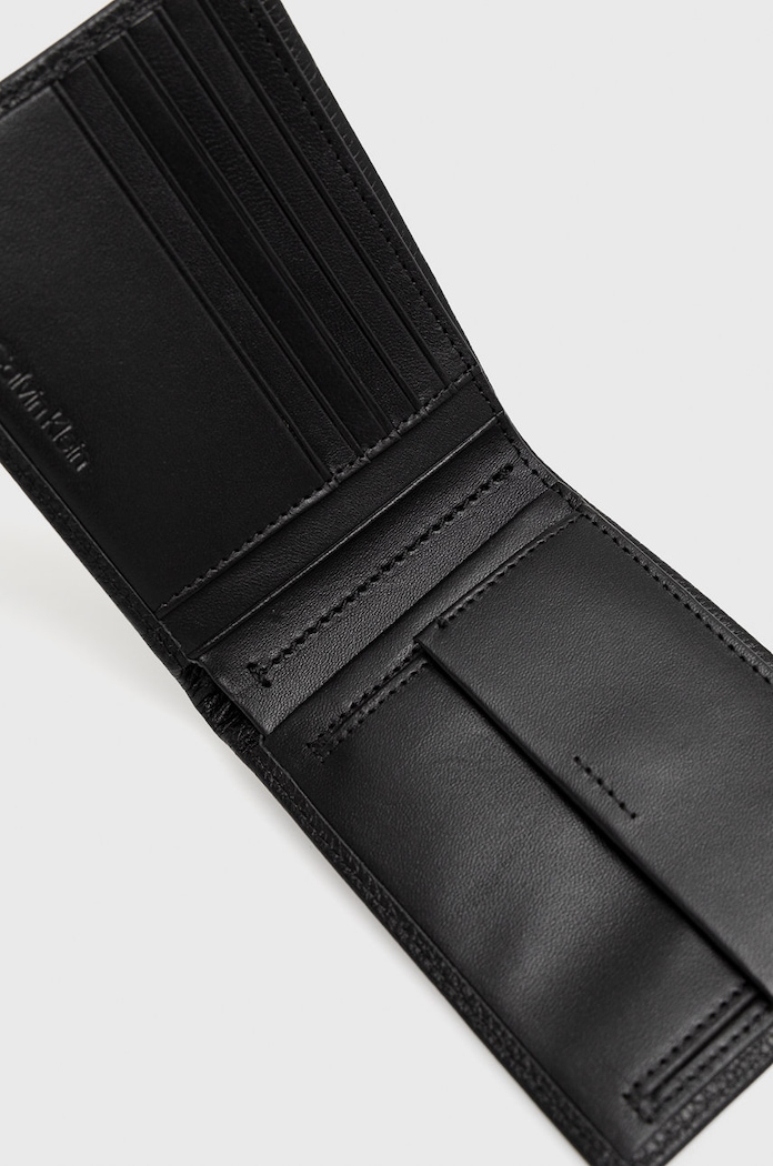 Doplňky Kožená peněženka Calvin Klein K50K507896.PPYY černá
