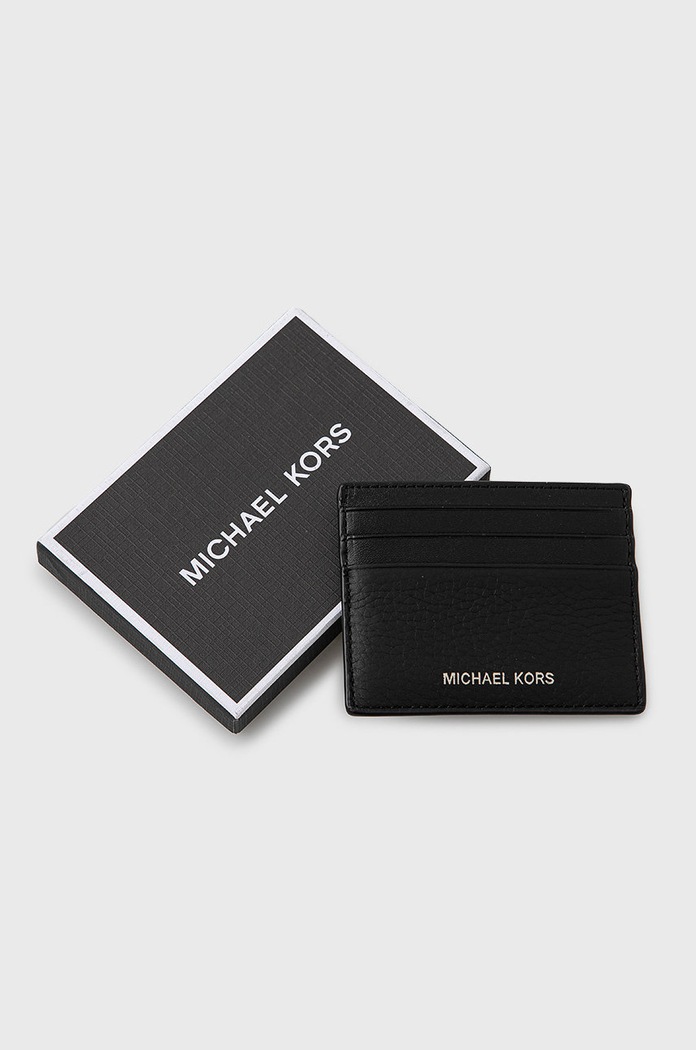 Accessori Michael Kors portacarte in pelle 39S0LHDD2L nero