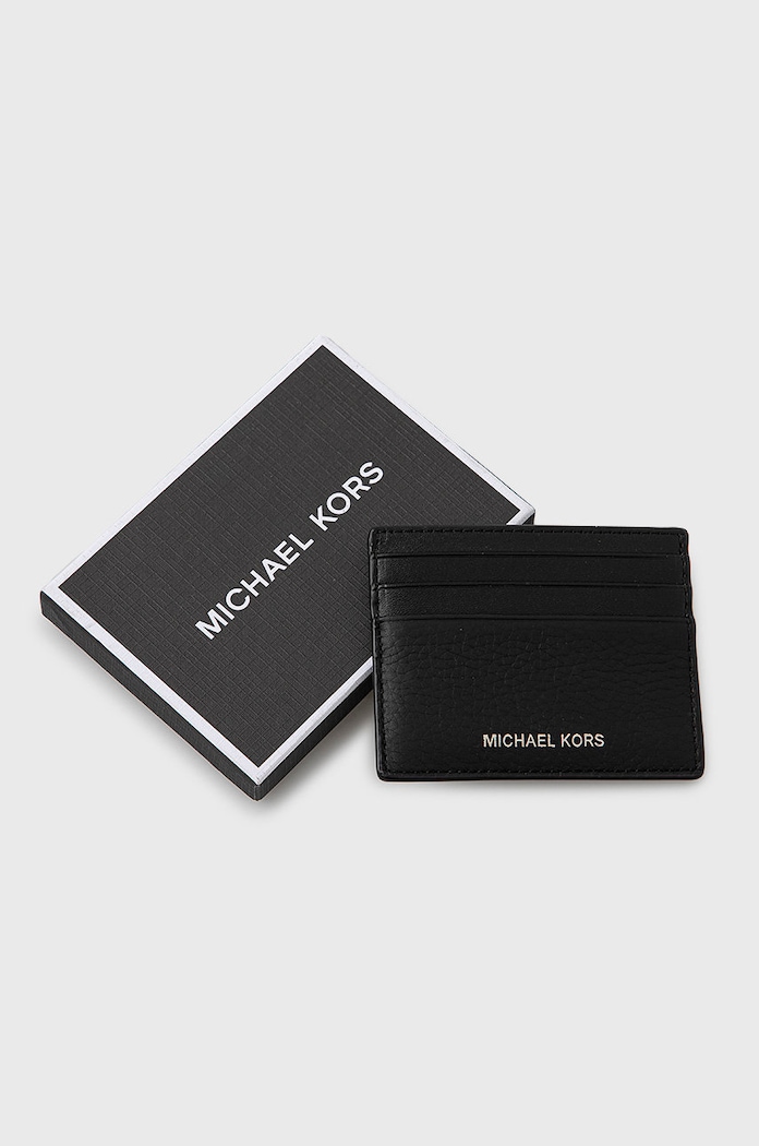 Accessori Michael Kors portacarte in pelle 39S0LHDD2L nero