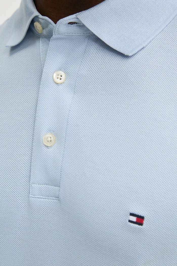 Pamučna polo majica Tommy Hilfiger MW0MW17771.PPYY plava