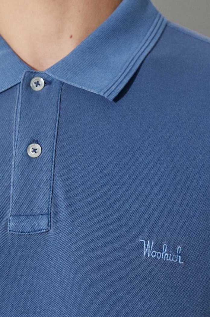 Woolrich poló CFWOPO0035MRUT1483 sötétkék