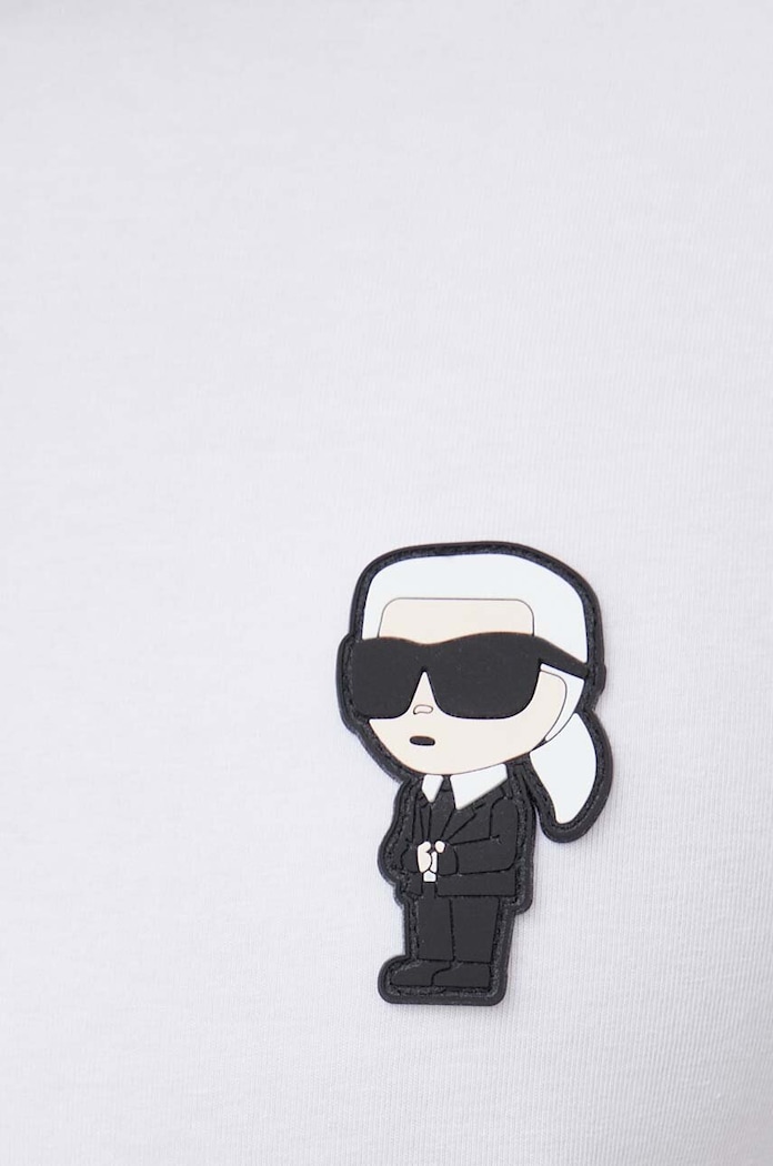 Polo tričko Karl Lagerfeld 500221.745022 bílá