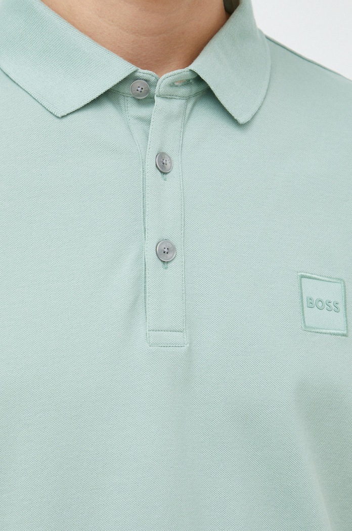 BOSS polo BOSS ORANGE 50472668 zielony