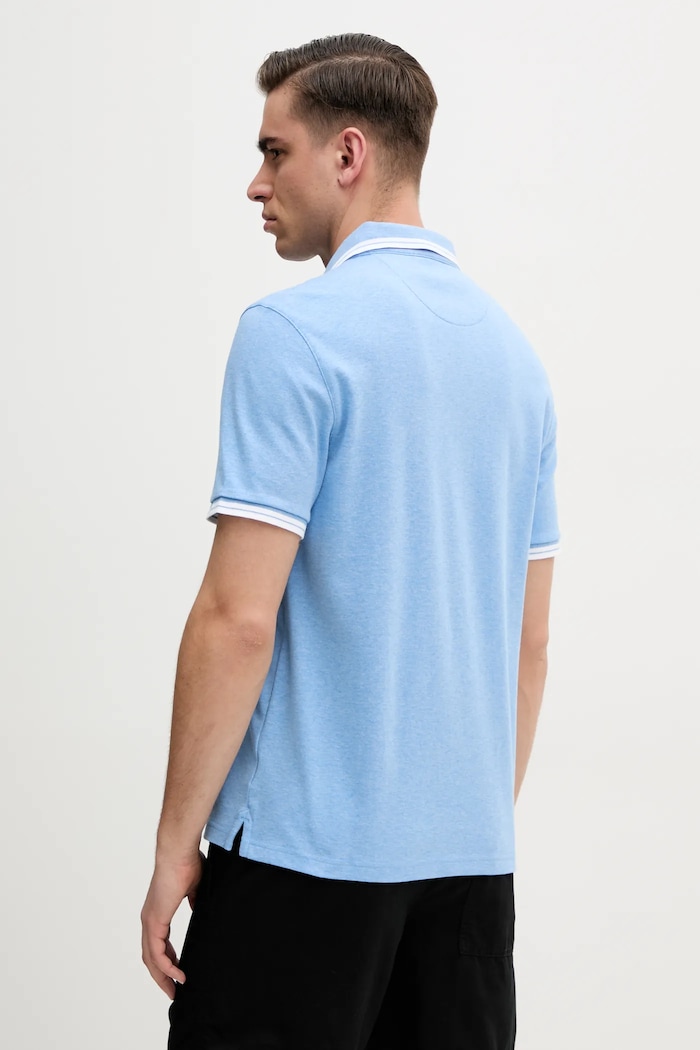 Oblečení Bavlněné polo tričko Michael Kors CS2512720B modrá