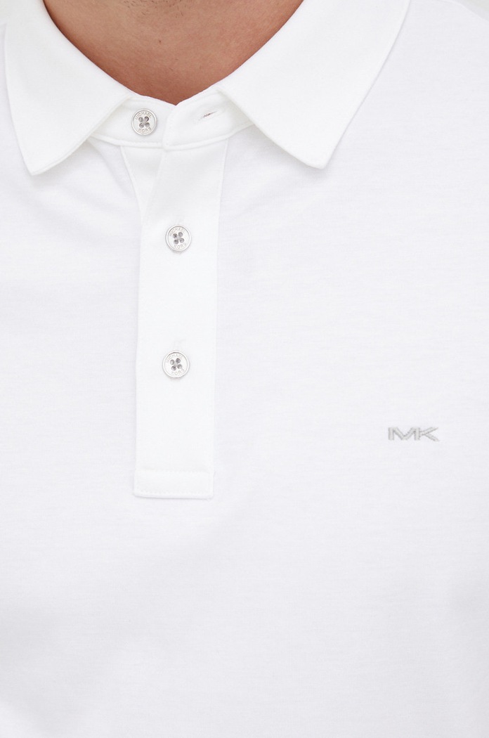 Michael Kors polo in cotone CB95FGVC93 bianco
