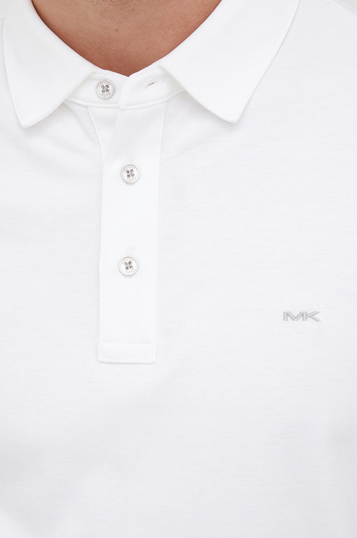 Michael Kors polo in cotone CB95FGVC93 bianco