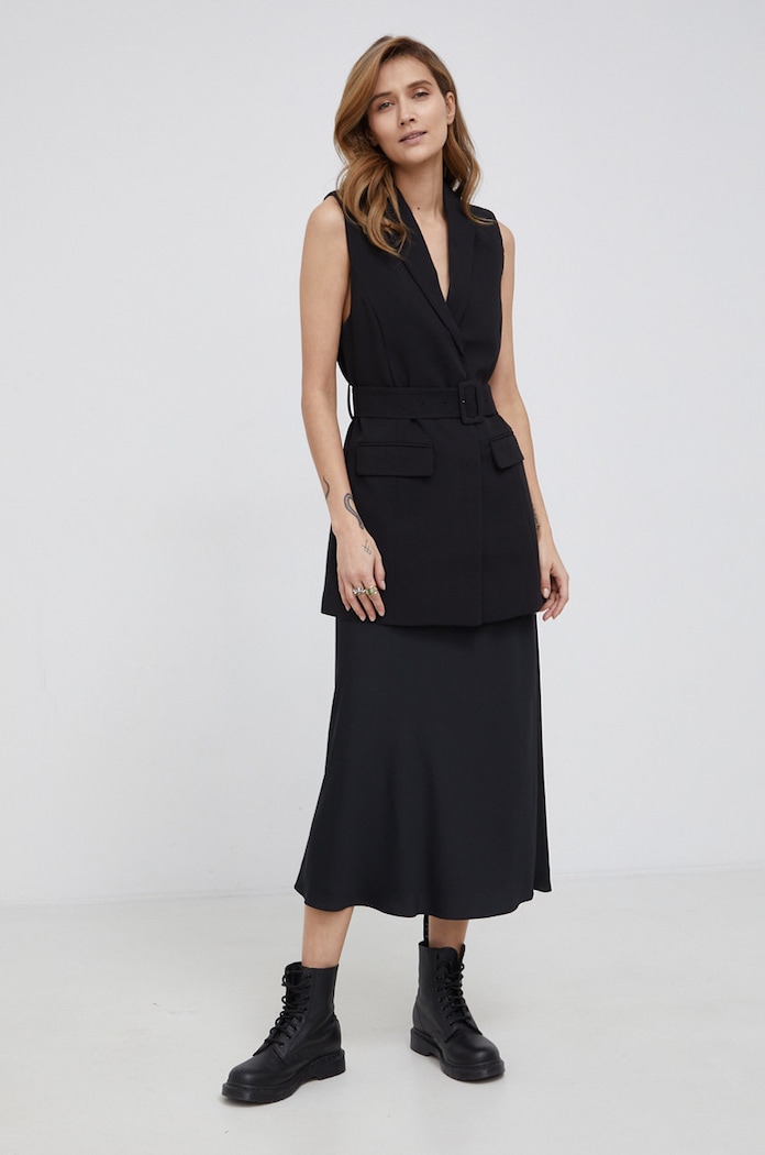 Sukně Calvin Klein K20K203514.PPYY černá AW23