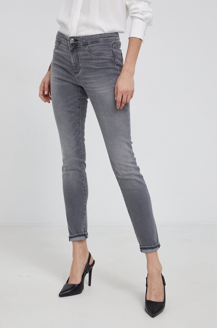 Džíny Armani Exchange šedá 3LYJ12.Y1SCZ