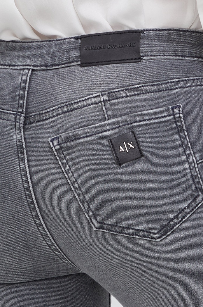 Džíny Armani Exchange šedá 3LYJ12.Y1SCZ