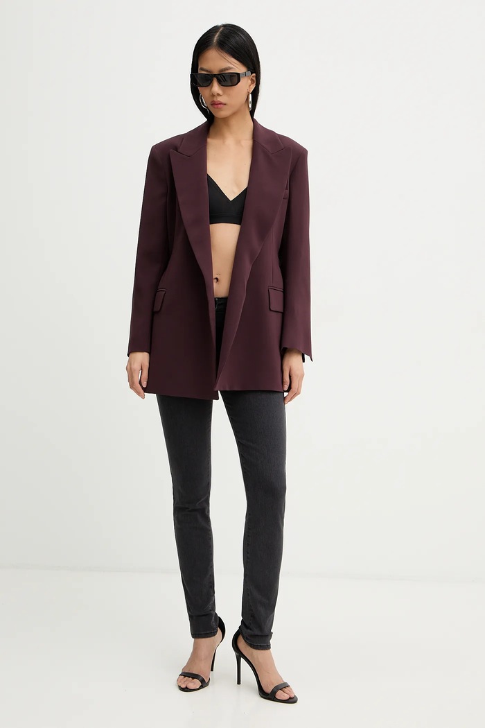 Patrizia Pepe jeansy CP0509.D1HIN czarny SS26
