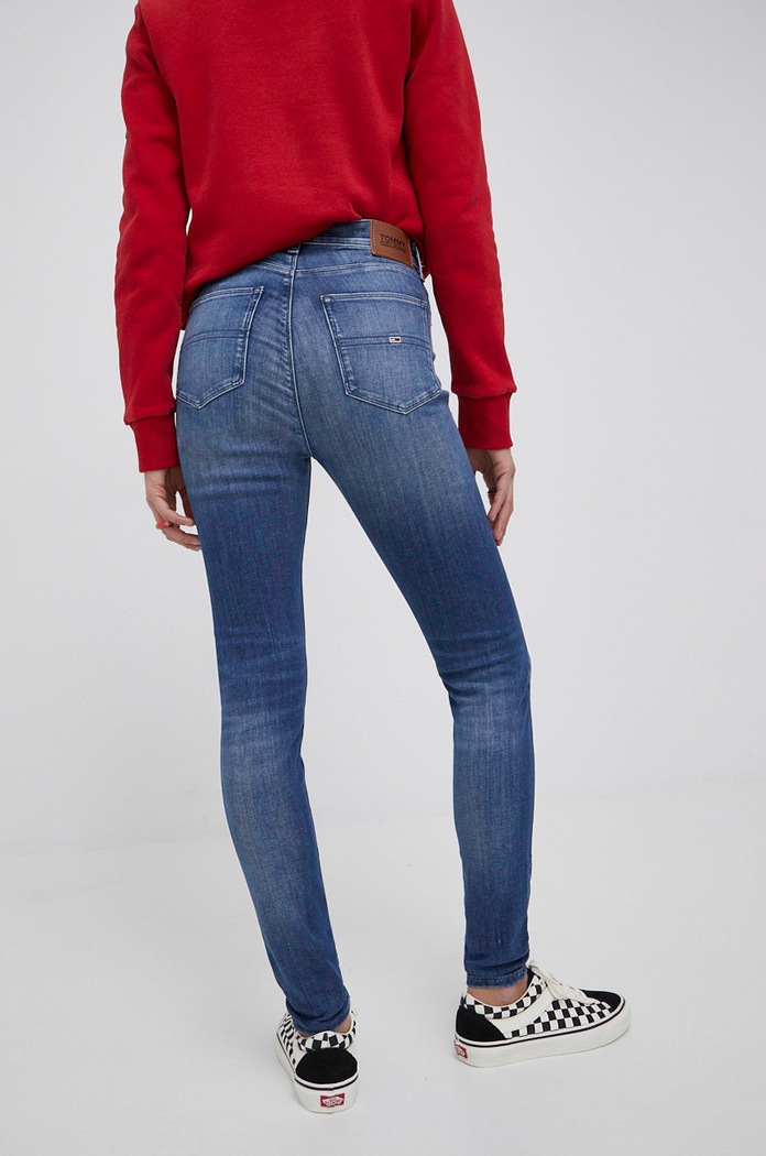 Oblečenie Rifle Tommy Jeans Sylvia Bf1252 DW0DW12401.PPYY modrá