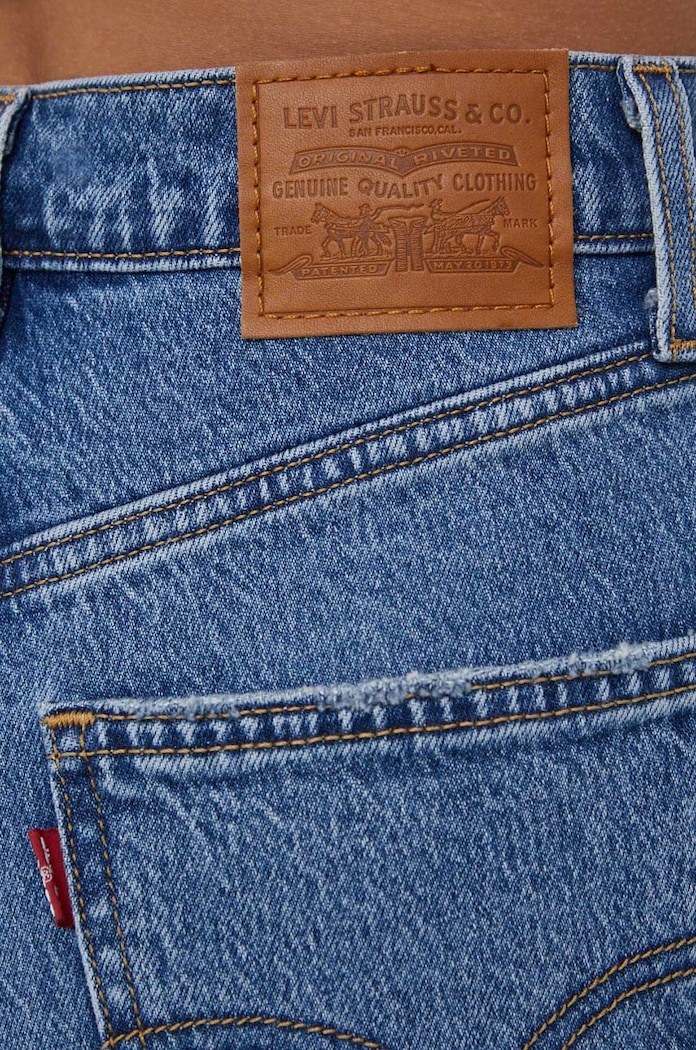 Levi's jeansy 70S HIGH SLIM STRAIGHT niebieski A0898.0016