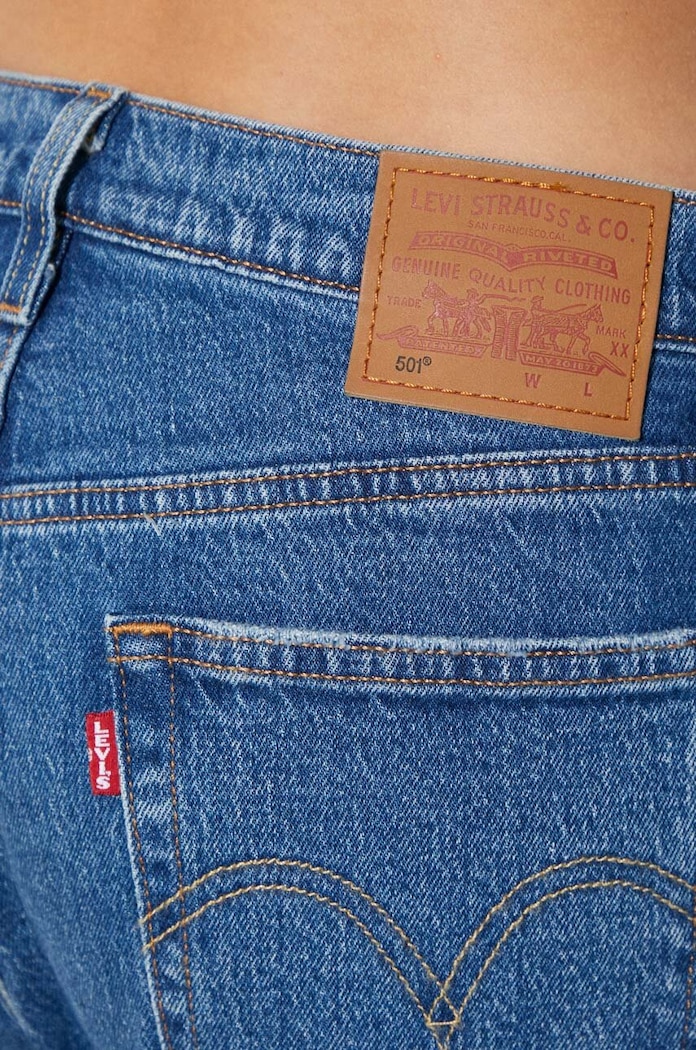 Levi's jeansy 501 36200.0225 niebieski