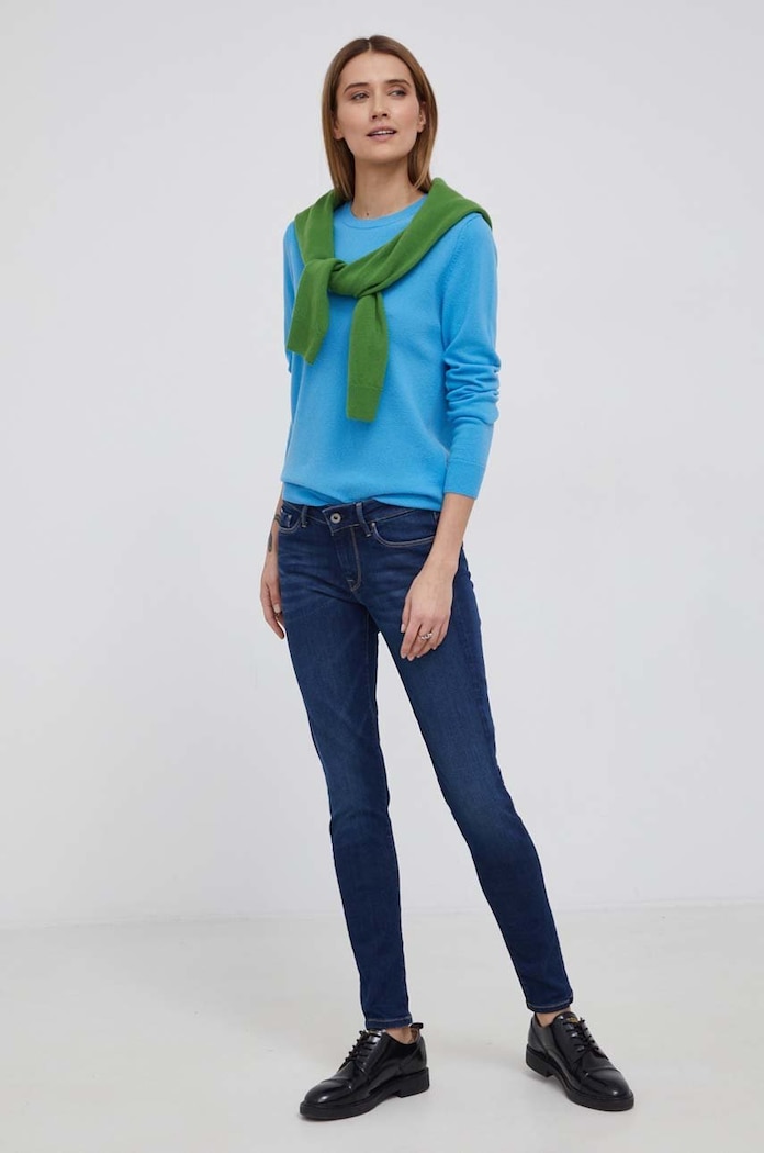 Pepe Jeans jeansy SOHO PL204174H45.000 niebieski SS24