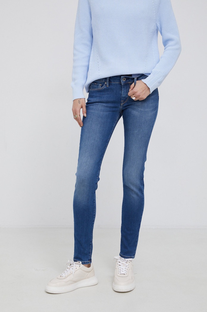 Pepe Jeans jeansy SOHO niebieski PL204174Z63.000