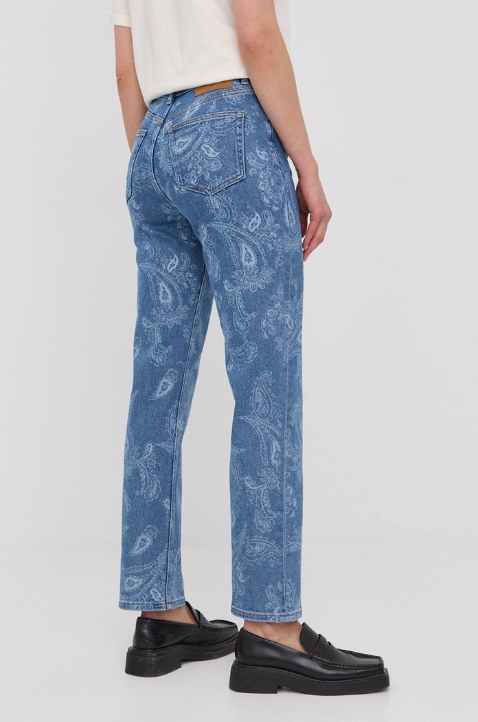 Îmbrăcăminte The Kooples Jeansi FJEA24008J albastru