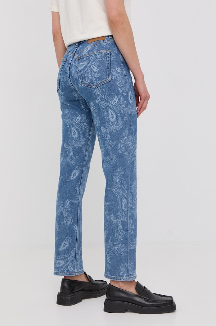 Îmbrăcăminte The Kooples Jeansi FJEA24008J albastru