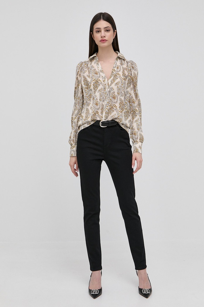 Morgan jeansy 212.PEPS czarny SS22