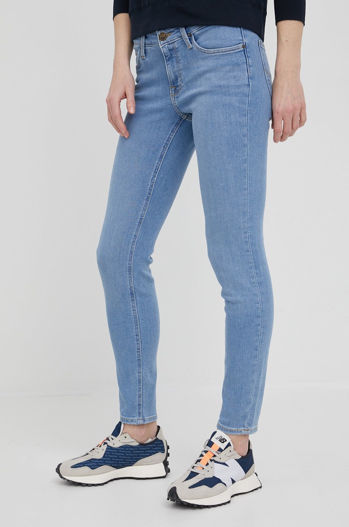 Lee jeansi SCARLETT MID CHARLY Planet friendly albastru L526QDUG