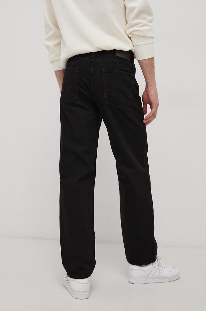 Oblečenie Bavlnené rifle Jack & Jones Eddie 12204997.BlackDenim čierna