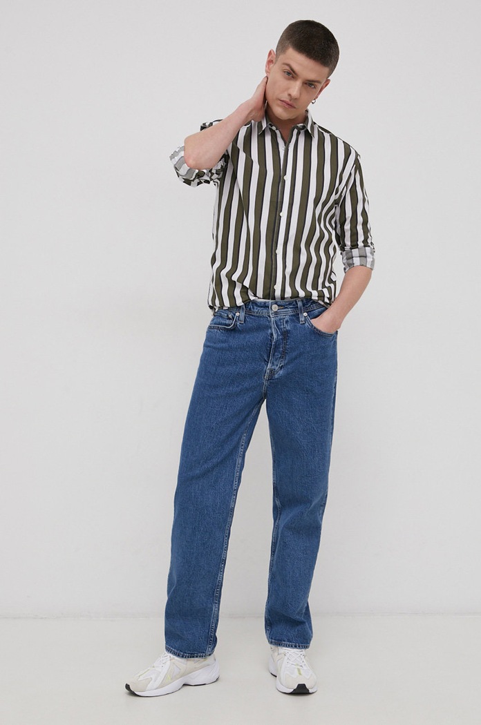 Jack & Jones Jeansy granatowy 12204998.BlueDenim