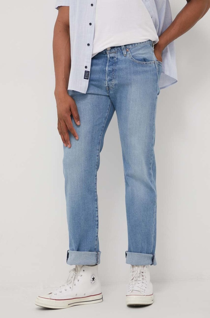 Levi's jeansy 501 niebieski 00501.3267