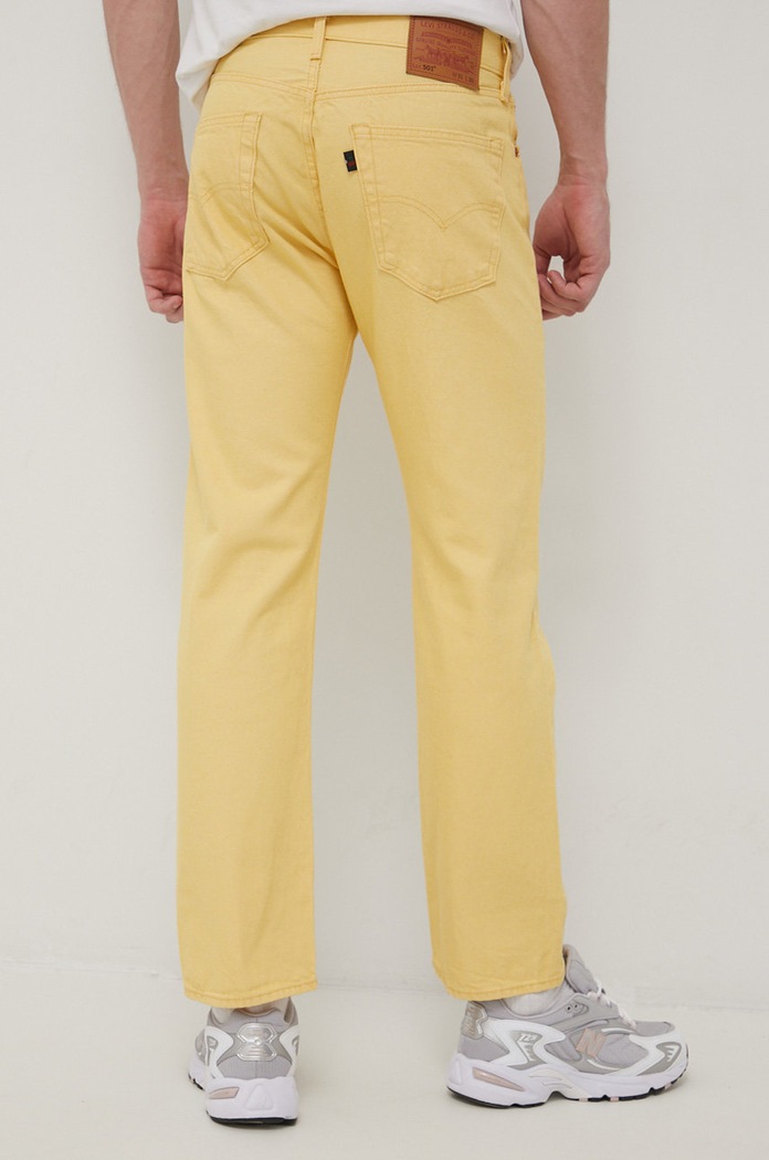 Îmbrăcăminte Levi's jeansi 501 Original 00501.3296 galben