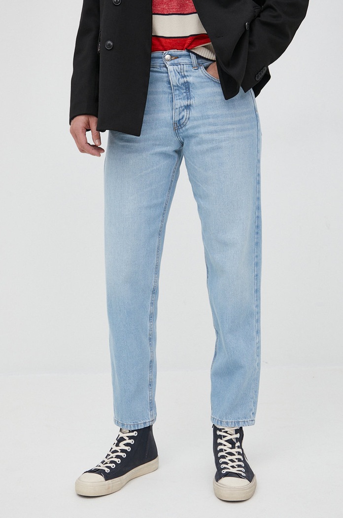 Sisley jeansy niebieski 4VTPSE004.901