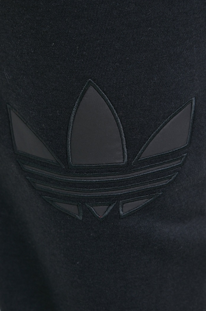 Hlače adidas Originals Trefoil Moments črna HE4750