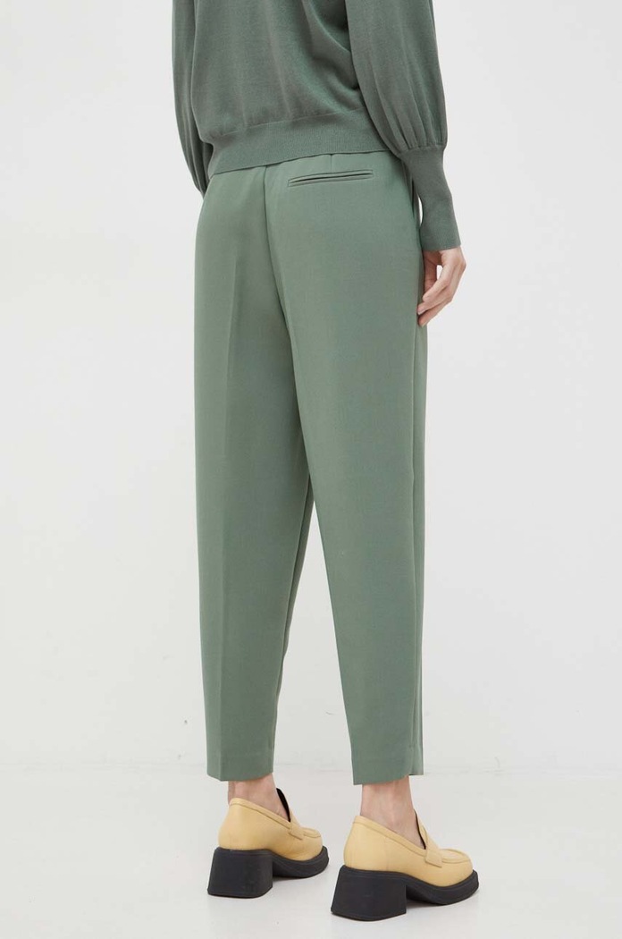 Odzież Bruuns Bazaar spodnie CindySus Dagny pants BBW2393 zielony