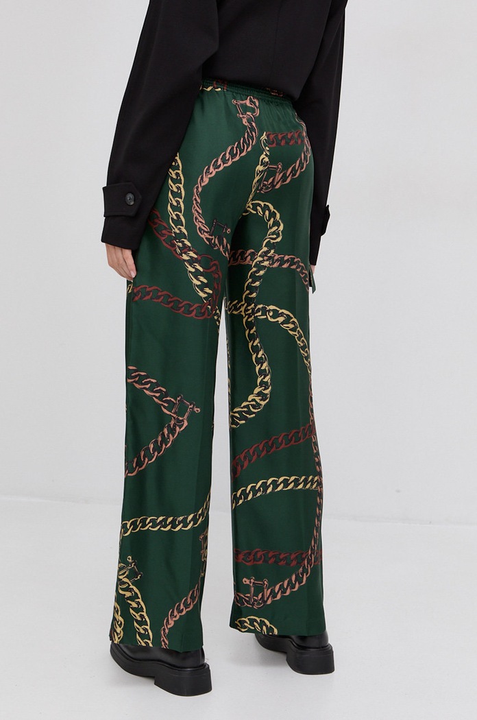 Ρούχα Παντελόνι Victoria Beckham 1122WTR003312A πράσινο