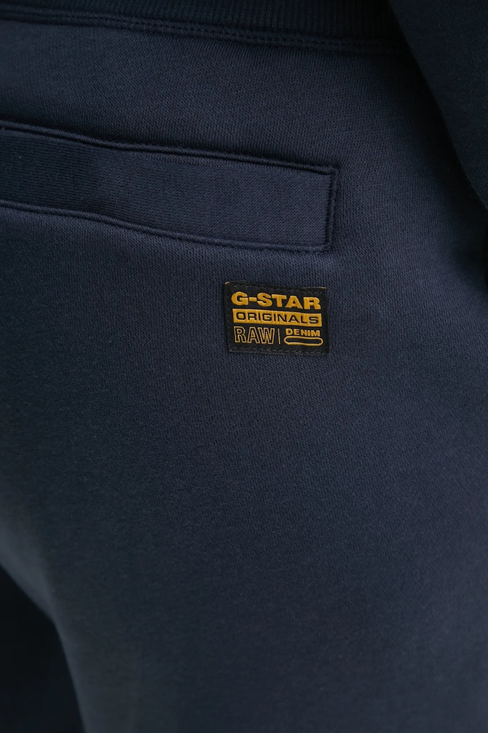 Tepláky G-Star Premium core 2.0 námořnická modř D21320.C235
