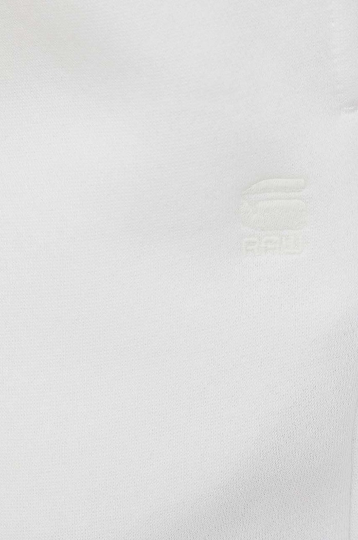 G-Star spodnie dresowe Premium core 2.0 biały D21320.C235