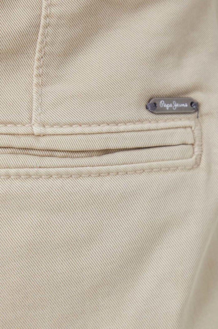 Pepe Jeans spodnie Crusade beżowy PL211549YC6.836
