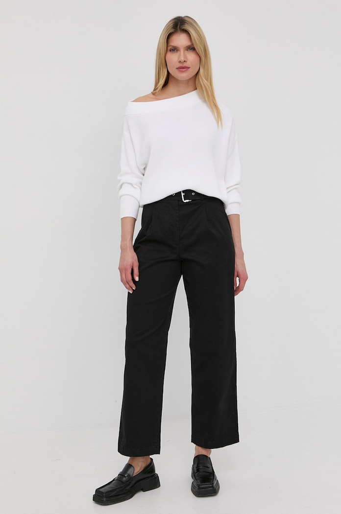 MICHAEL Michael Kors pantaloni MS230AD3X6 negru SS22