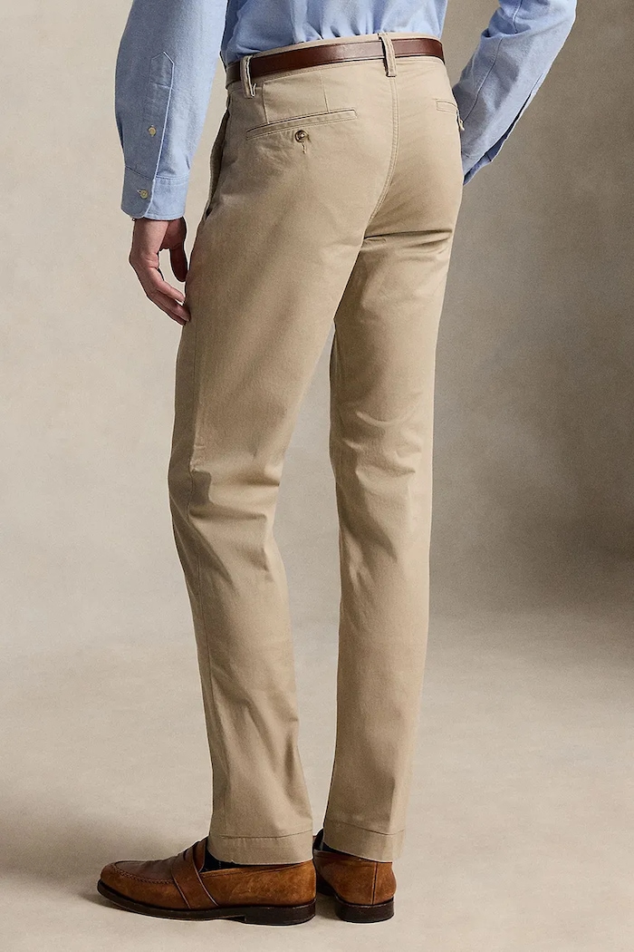 Hlače Polo Ralph Lauren 710778778001 bež SS26