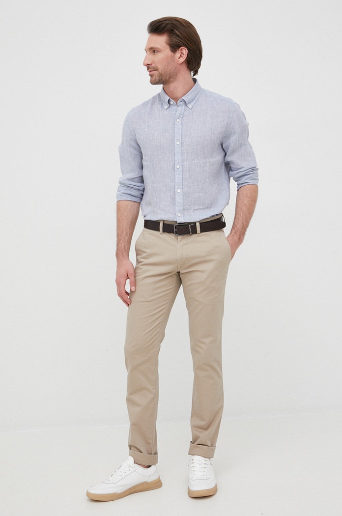 Nohavice Polo Ralph Lauren 710778778001 béžová SS25