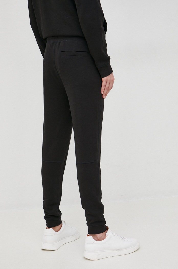 Îmbrăcăminte BOSS pantaloni de trening din bumbac CASUAL 50468448 negru