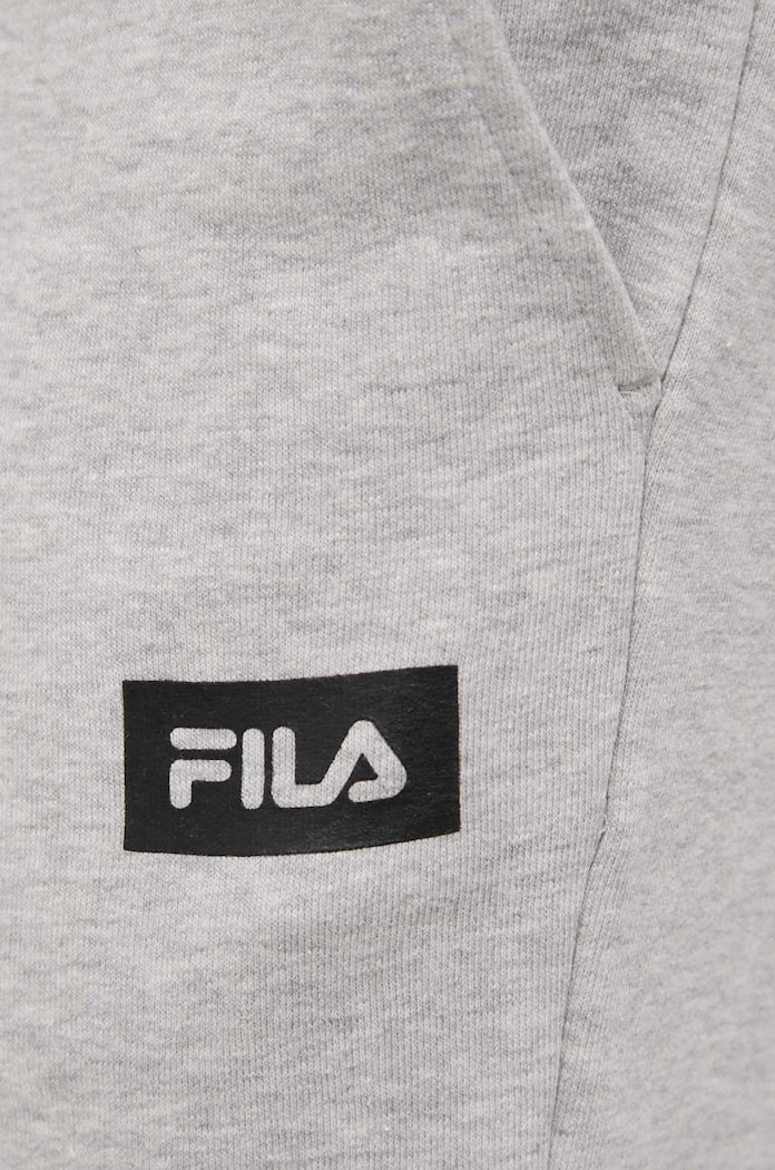 Kalhoty Fila šedá FAM0085