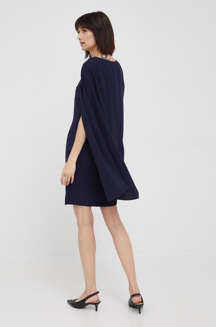Odzież Lauren Ralph Lauren sukienka 253855210007 253855210007 granatowy
