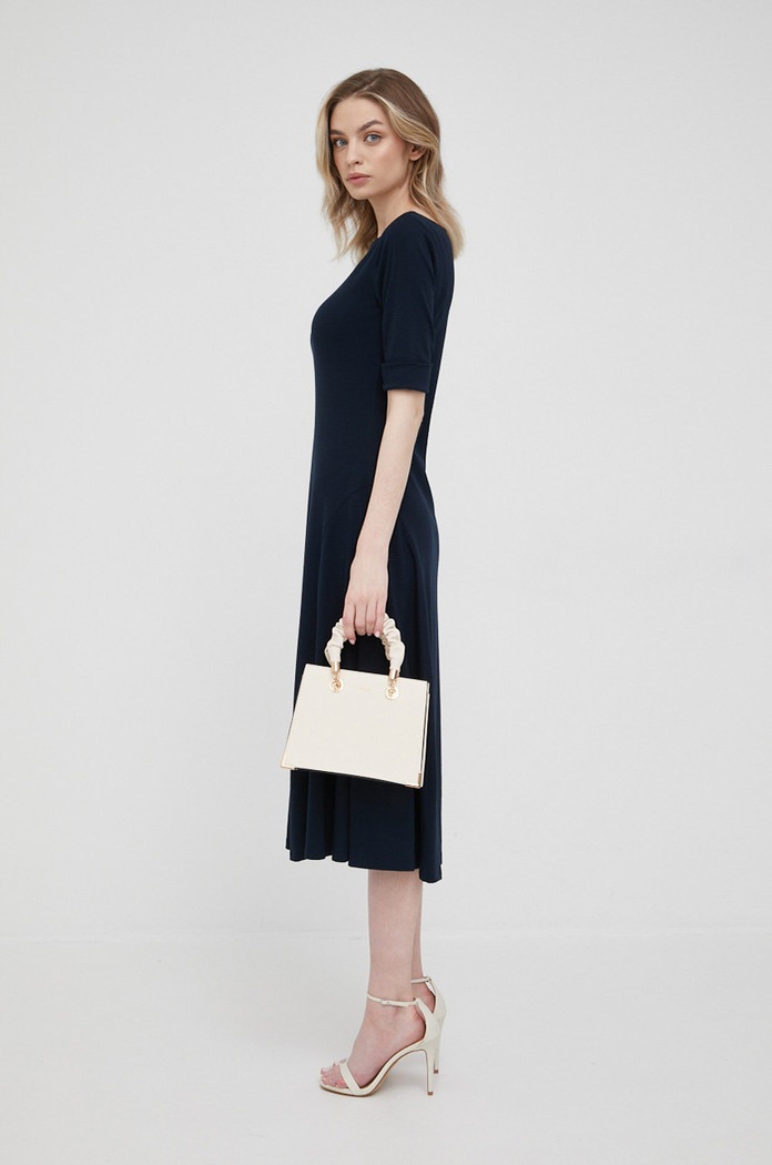 Lauren Ralph Lauren sukienka 250863913002 granatowy 250863913002