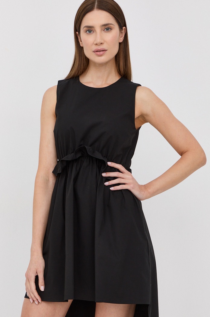 Red Valentino sukienka XR0VAEL00VU czarny SS22