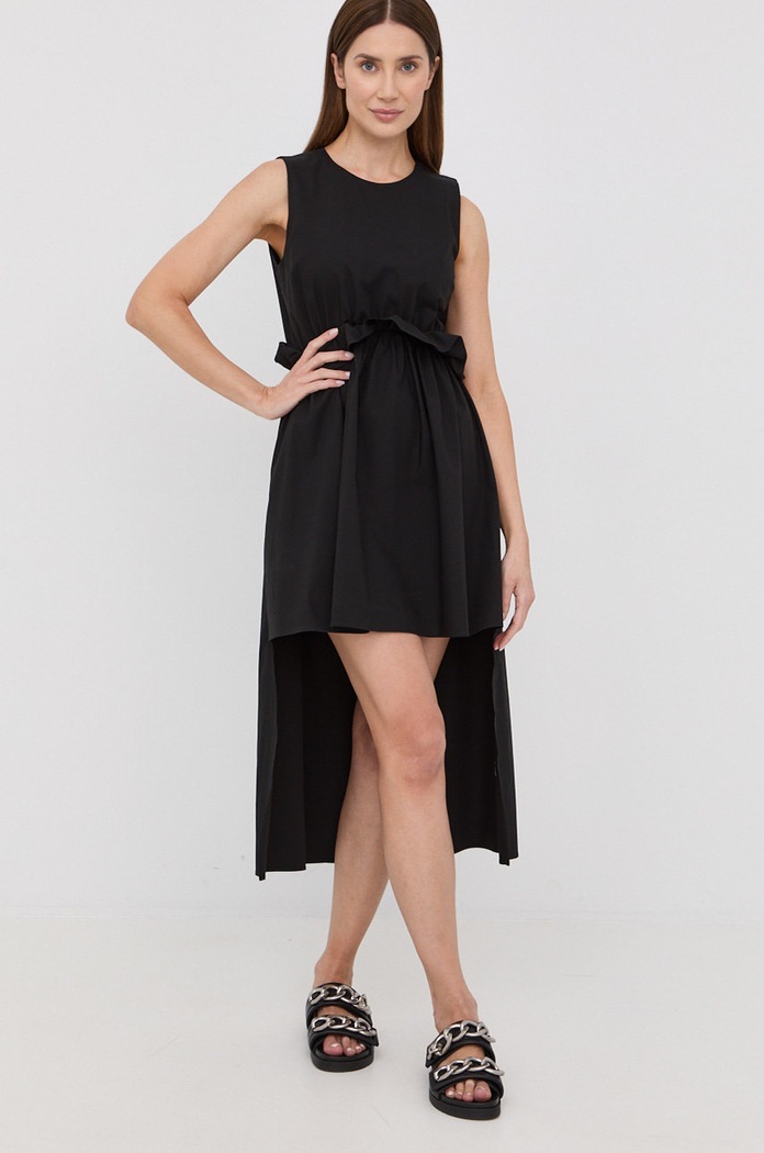 Red Valentino sukienka czarny XR0VAEL00VU