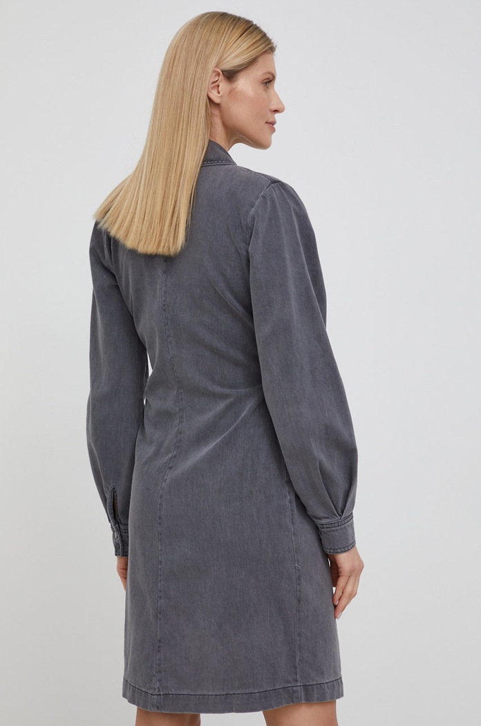 Îmbrăcăminte Gestuz rochie din bumbac 10905848 gri