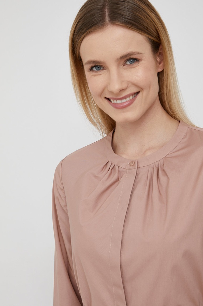 Dkny sukienka bawełniana P2CB0M97 różowy P2CB0M97