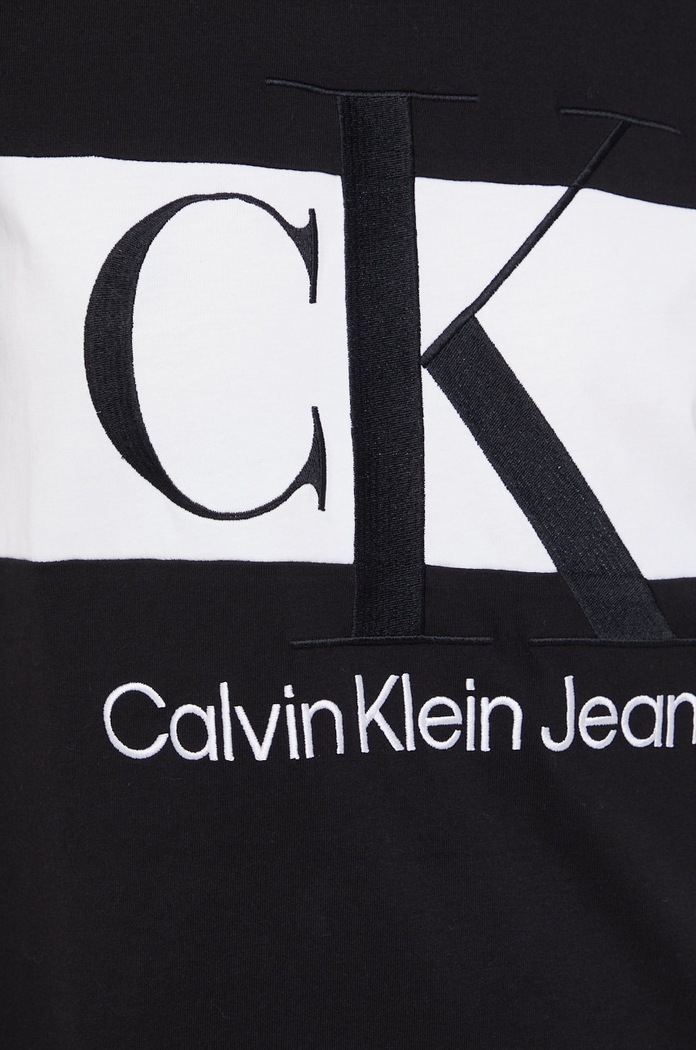 Bavlněné šaty Calvin Klein Jeans J20J218862.PPYY černá